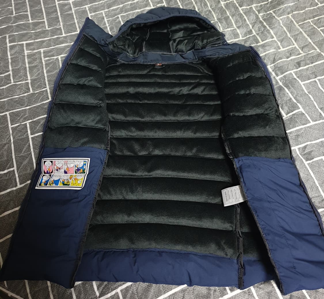 스포츠웨어 우먼 슬림핏 안감기모 폴리 후드 조끼패딩 (XL) 상품이미지2