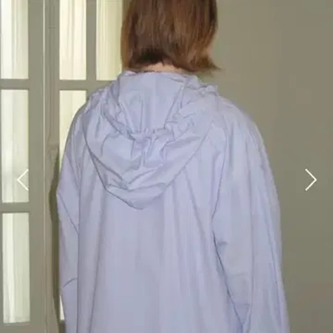 (후드 탈부착 가능)시눈 투웨이 셔츠 하늘색 상품이미지2