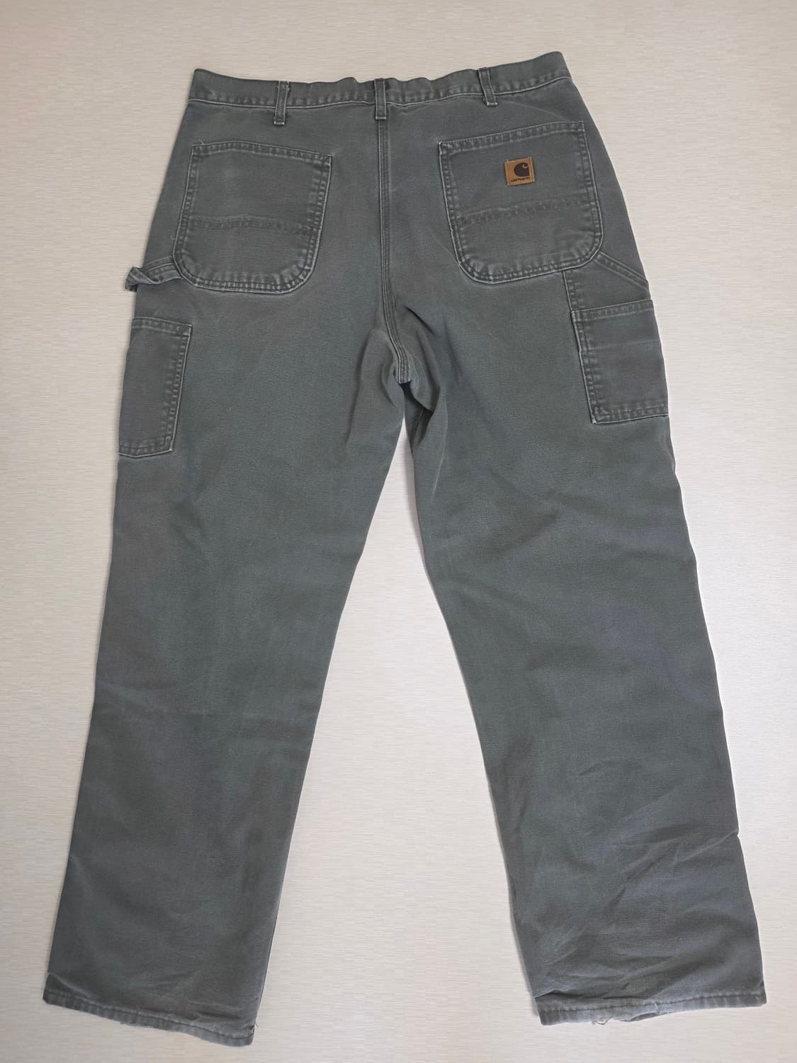 칼하트 모스그린 덩가리 워크 팬츠 (허리36,길이32) 상품이미지1