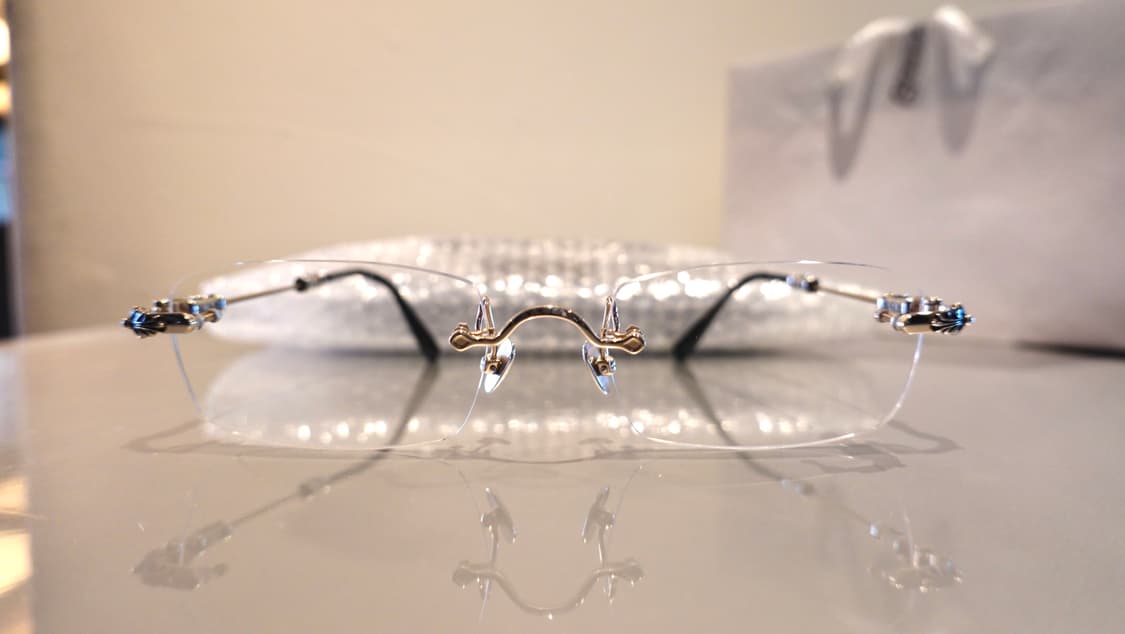 크롬하츠 필스3 실버/골드 한정판 안경 상품이미지2