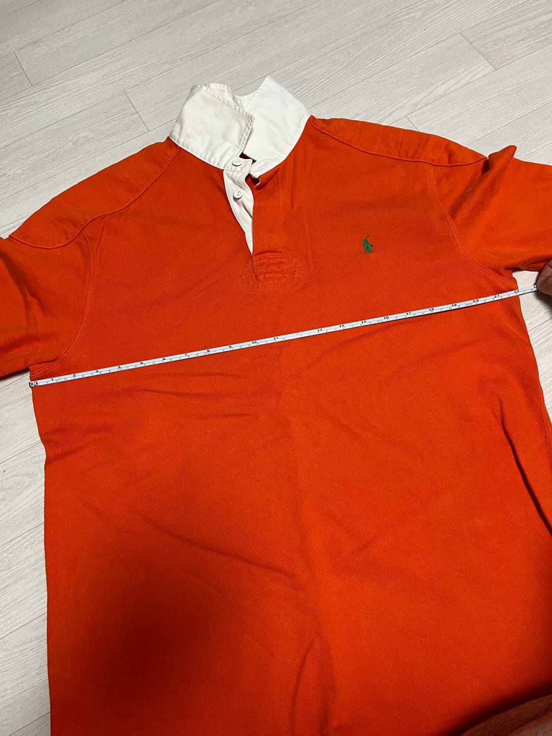 폴로 랄프로렌 럭비티 L 오렌지 상품이미지4