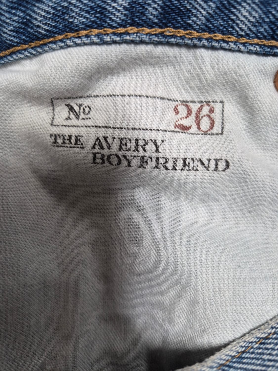 폴로 랄프로렌 보이프렌드 사이드 라인 데님 청바지 26~28 상품이미지5