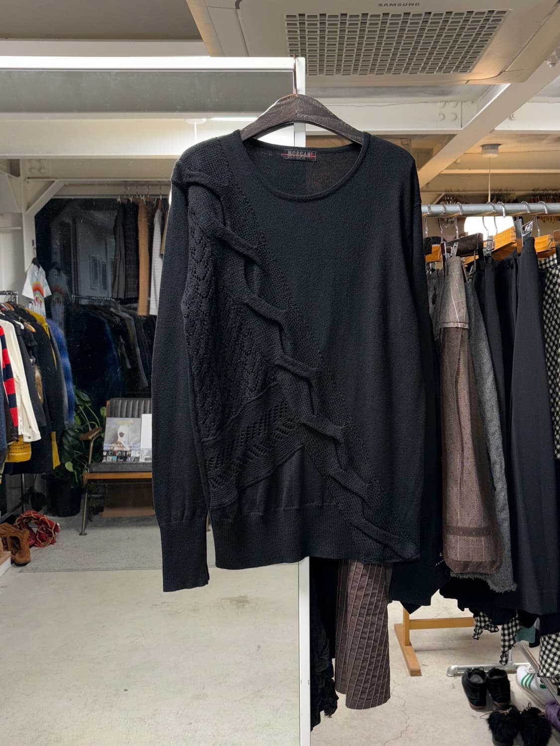 모르간 변형 니트 상품이미지1