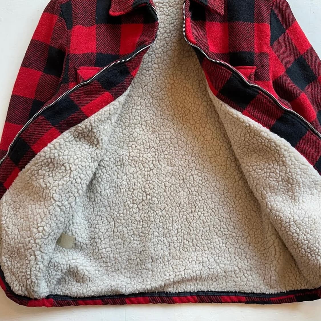 90‘s U.S.A cal craft 버팔로 자켓 상품이미지7