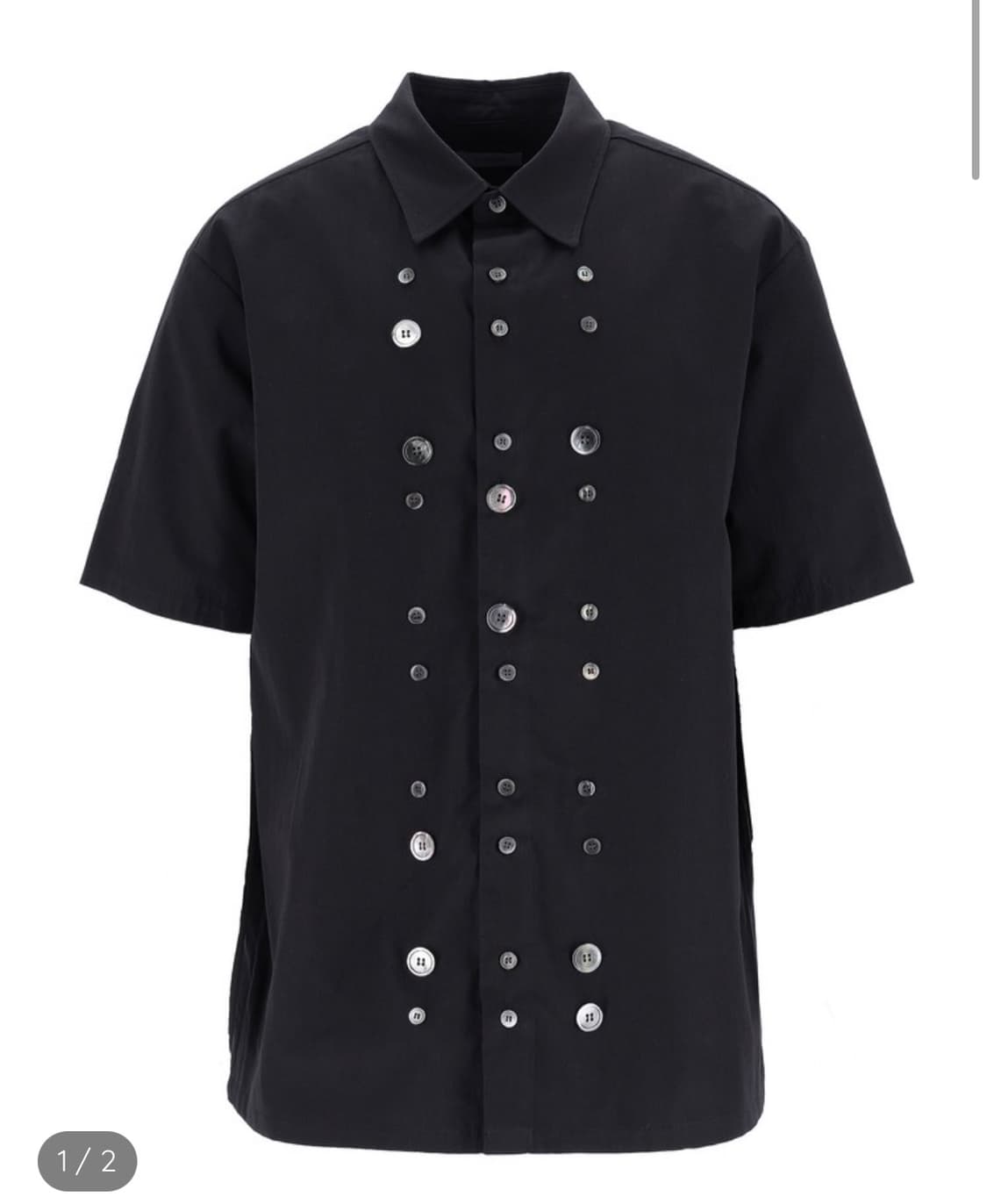 YOSUKBless me button shirts(Black) 상품이미지1