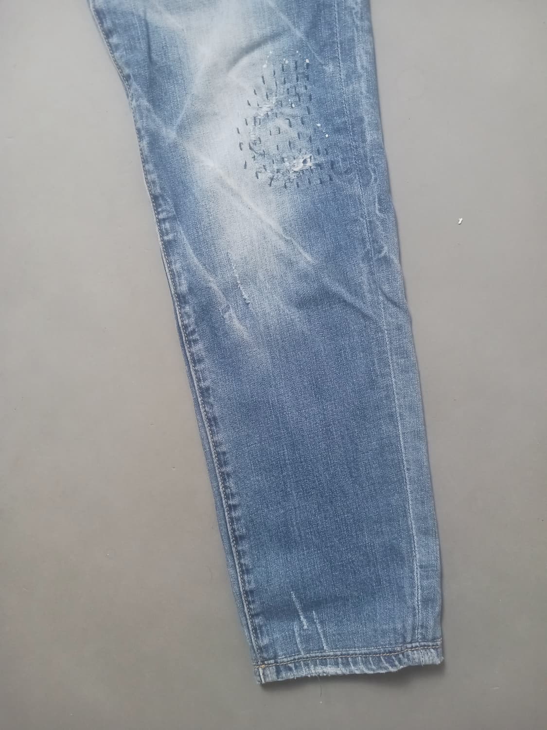 [30] 디스퀘어드2 스티치덧댐 슬림진 청바지 상품이미지5