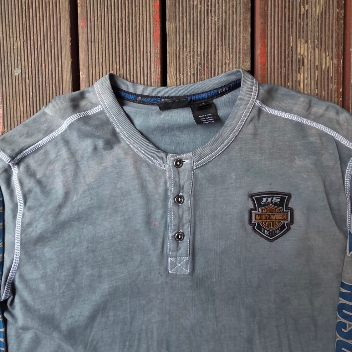 할리데이비슨 헨리넥 롱슬리브 상품이미지3