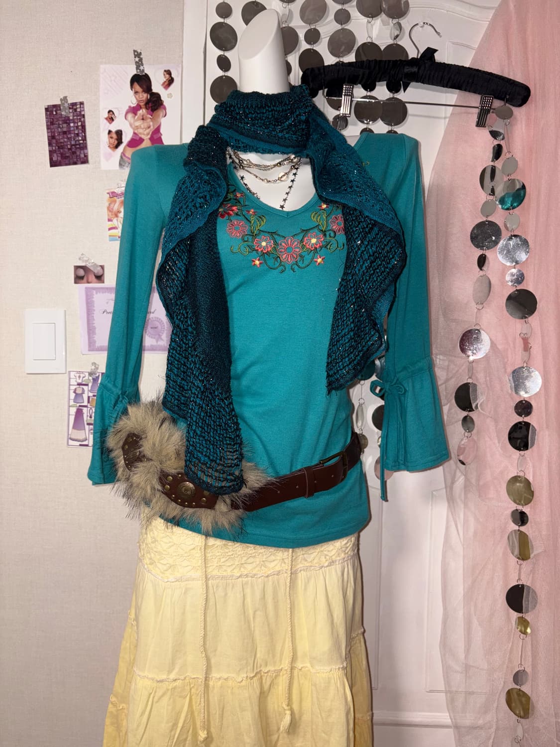 lazy daisy mint top 상품이미지1