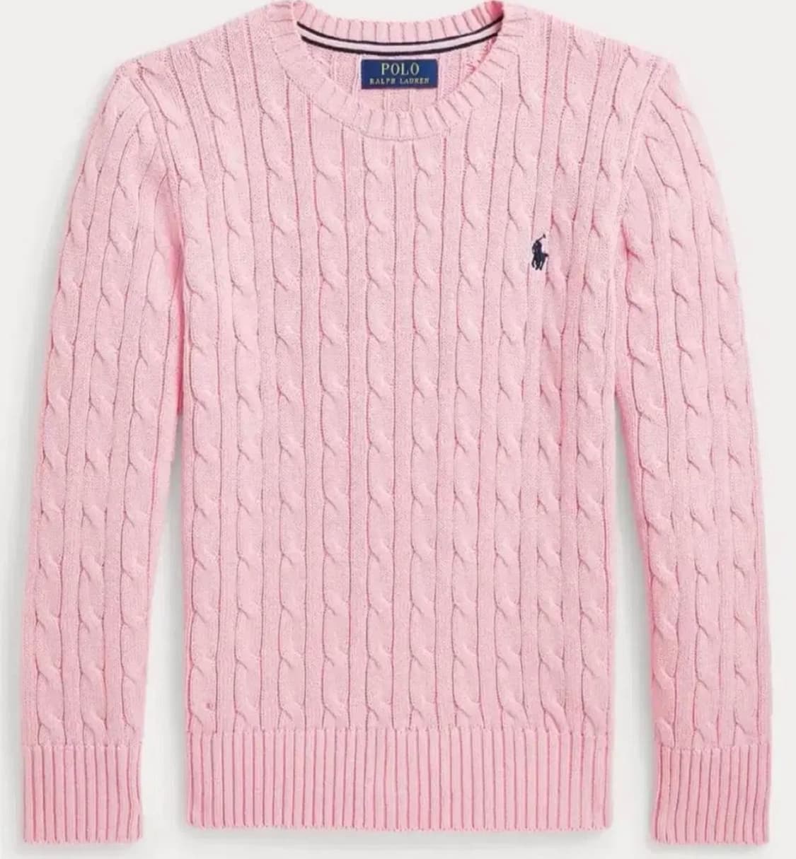 폴로 니트 스웨터 보이즈 핑크 M 새상품 상품이미지1