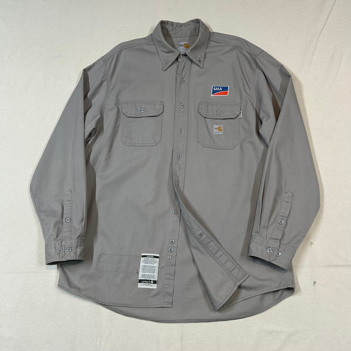 XL) 칼하트 OG 투포켓 워크웨어 FR 방염 코튼 셔츠 정품 상품이미지1