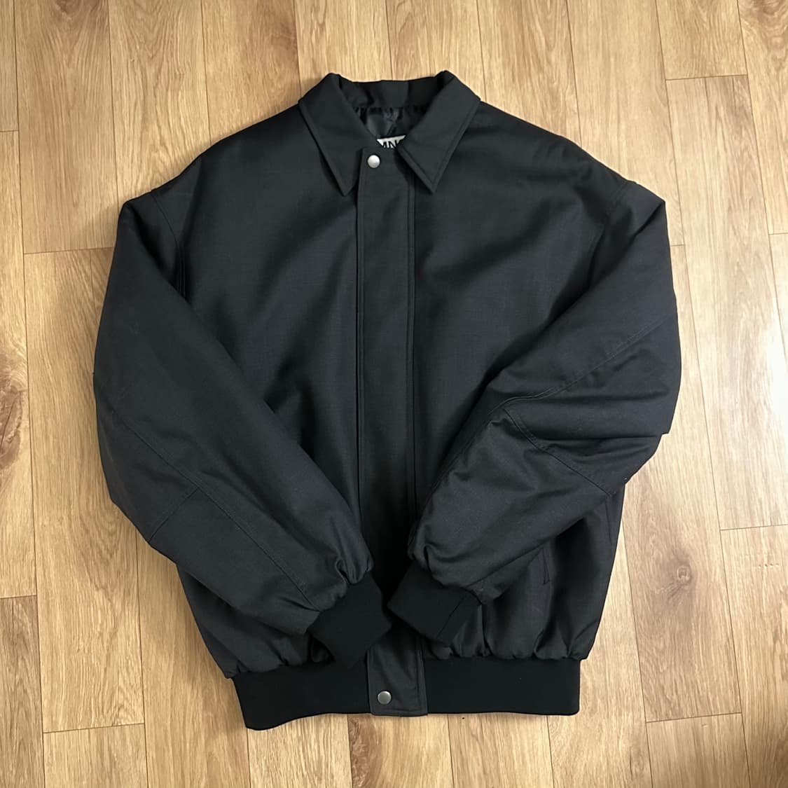 MNGU 엠앤지유 오버사이즈 블루종 IN 차콜 - 그레이 S 상품이미지1