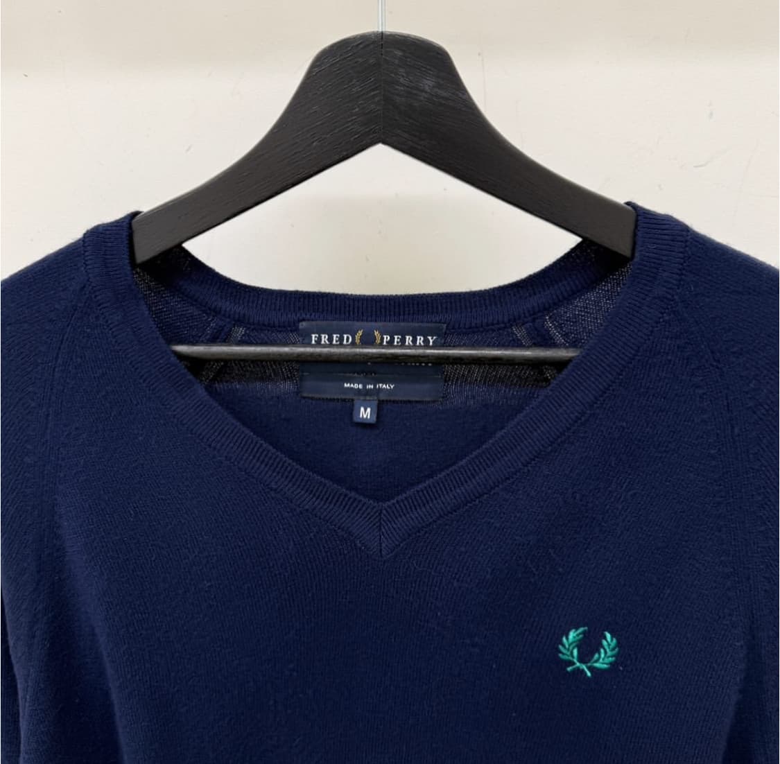 꼼데가르송 셔츠 x 프레드페리 v넥 니트 상품이미지2