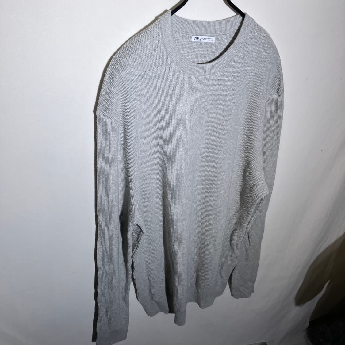 XL)자라 코튼 니트 스웨터 상품이미지1