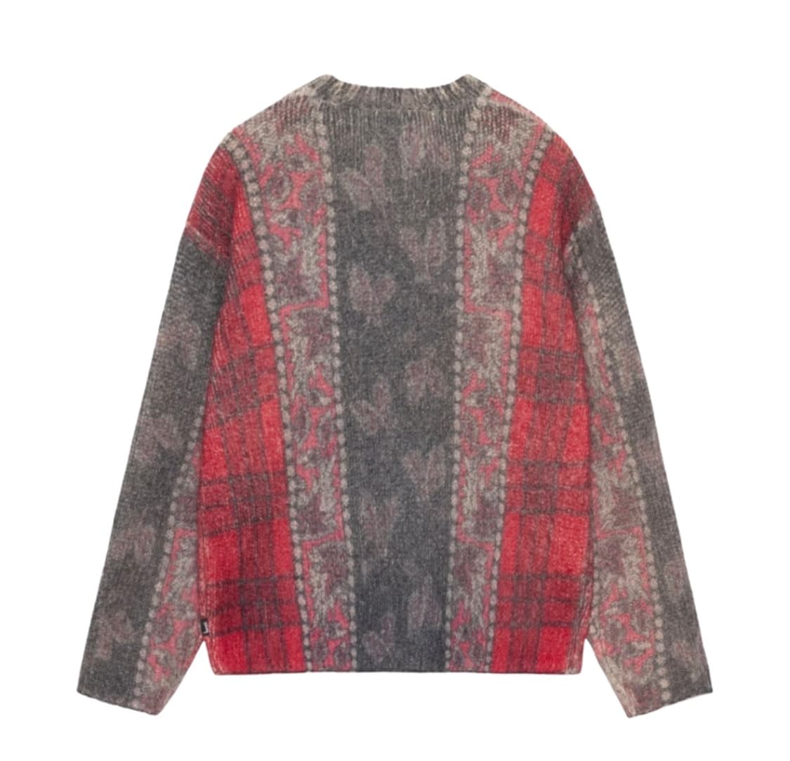 L) 스투시 프린트 알파카 니트 스웨터 걸스데이 혜리 착용 상품이미지3