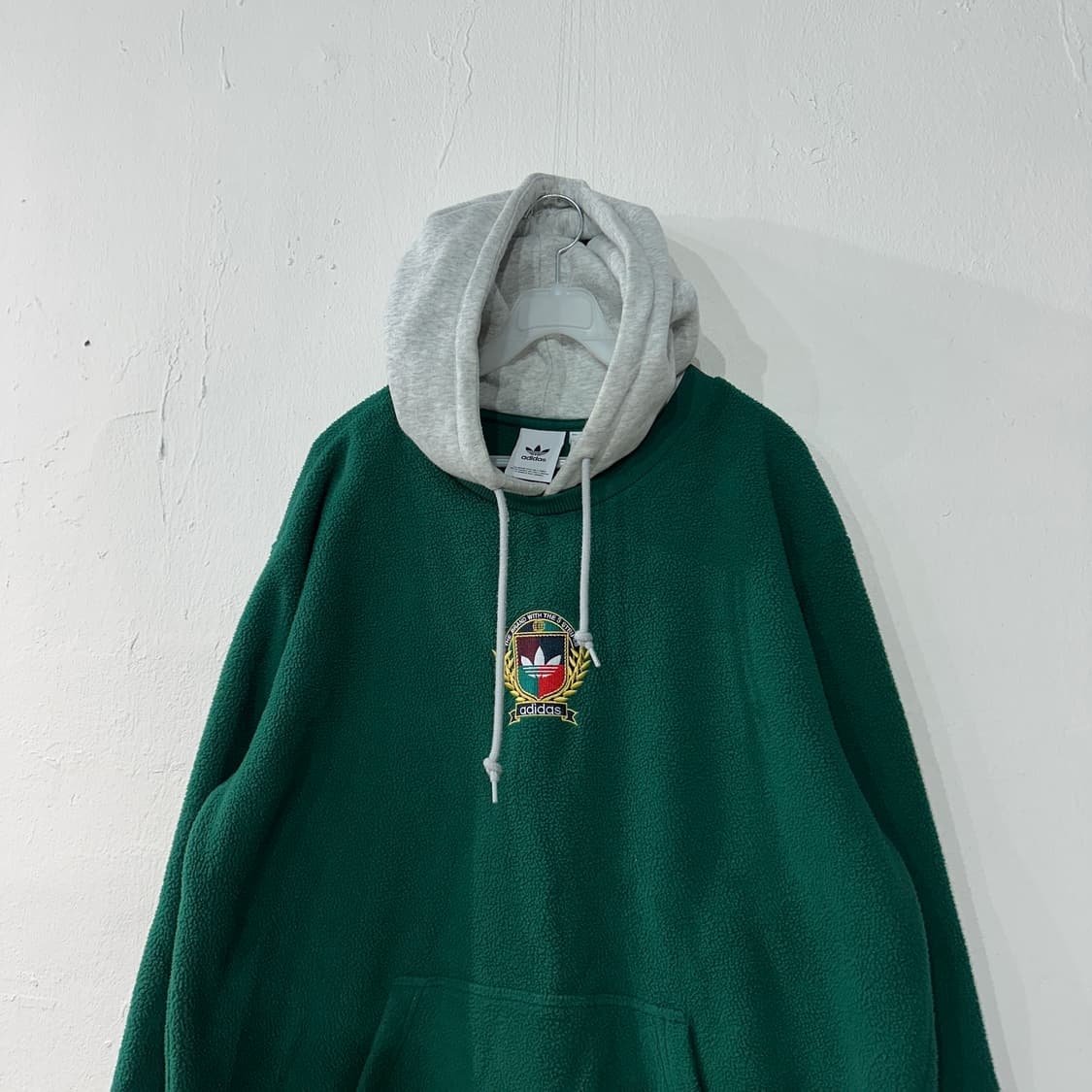 아디다스 플리스 후드티 110-115 상품이미지2