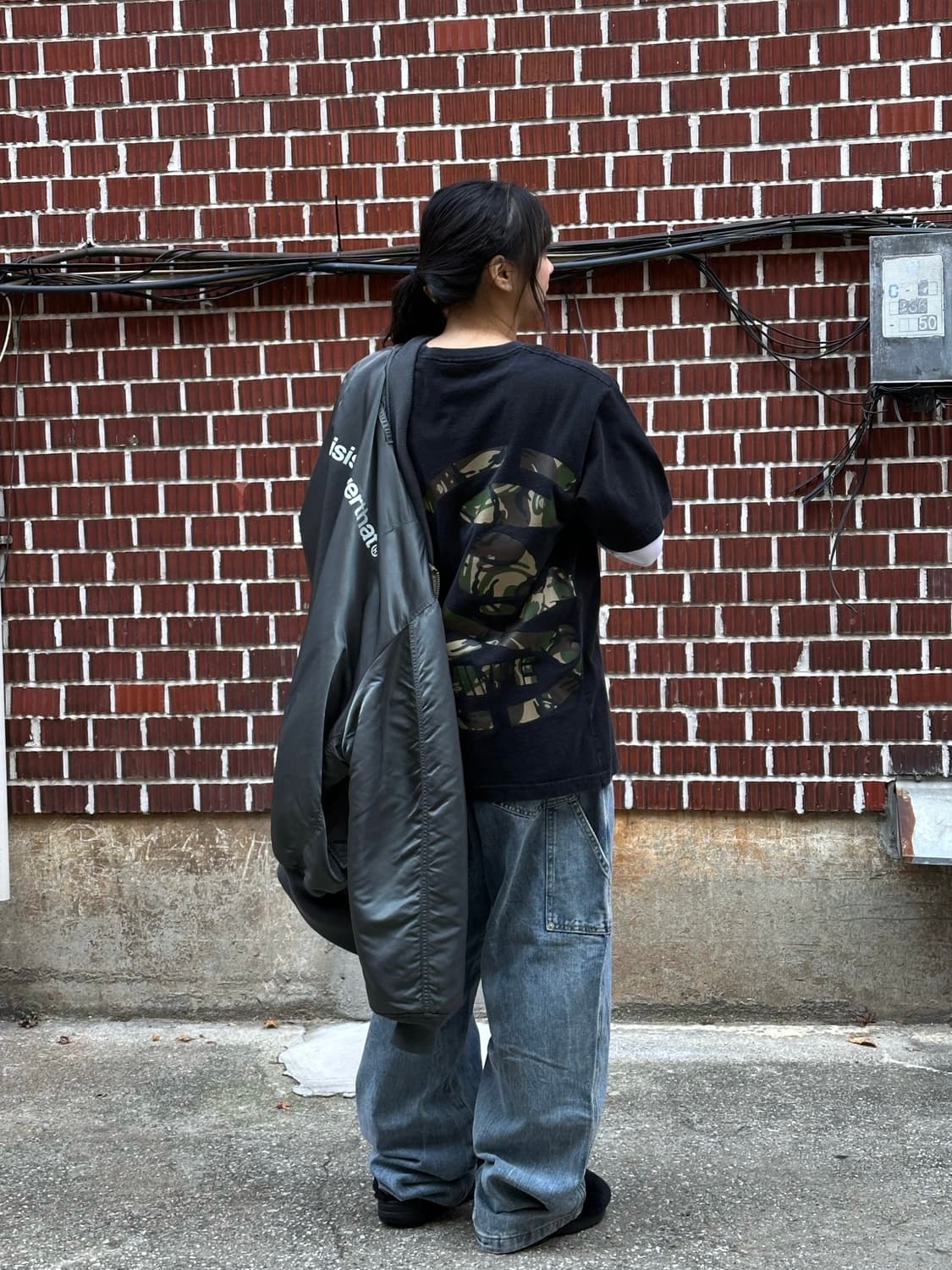 디스이즈네버댓 x 알파인더스트리 리버 항공점퍼 베이트 반팔 카펜터 팬츠 상품이미지2