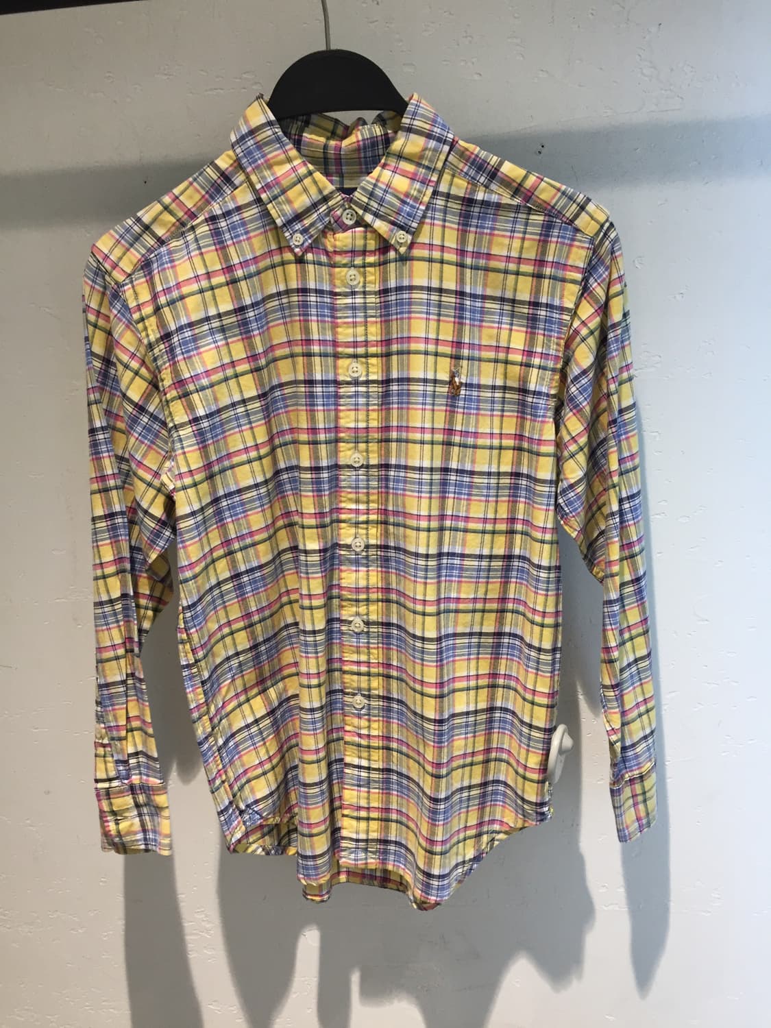 폴로 솜사탕 체크 셔츠  상품이미지3