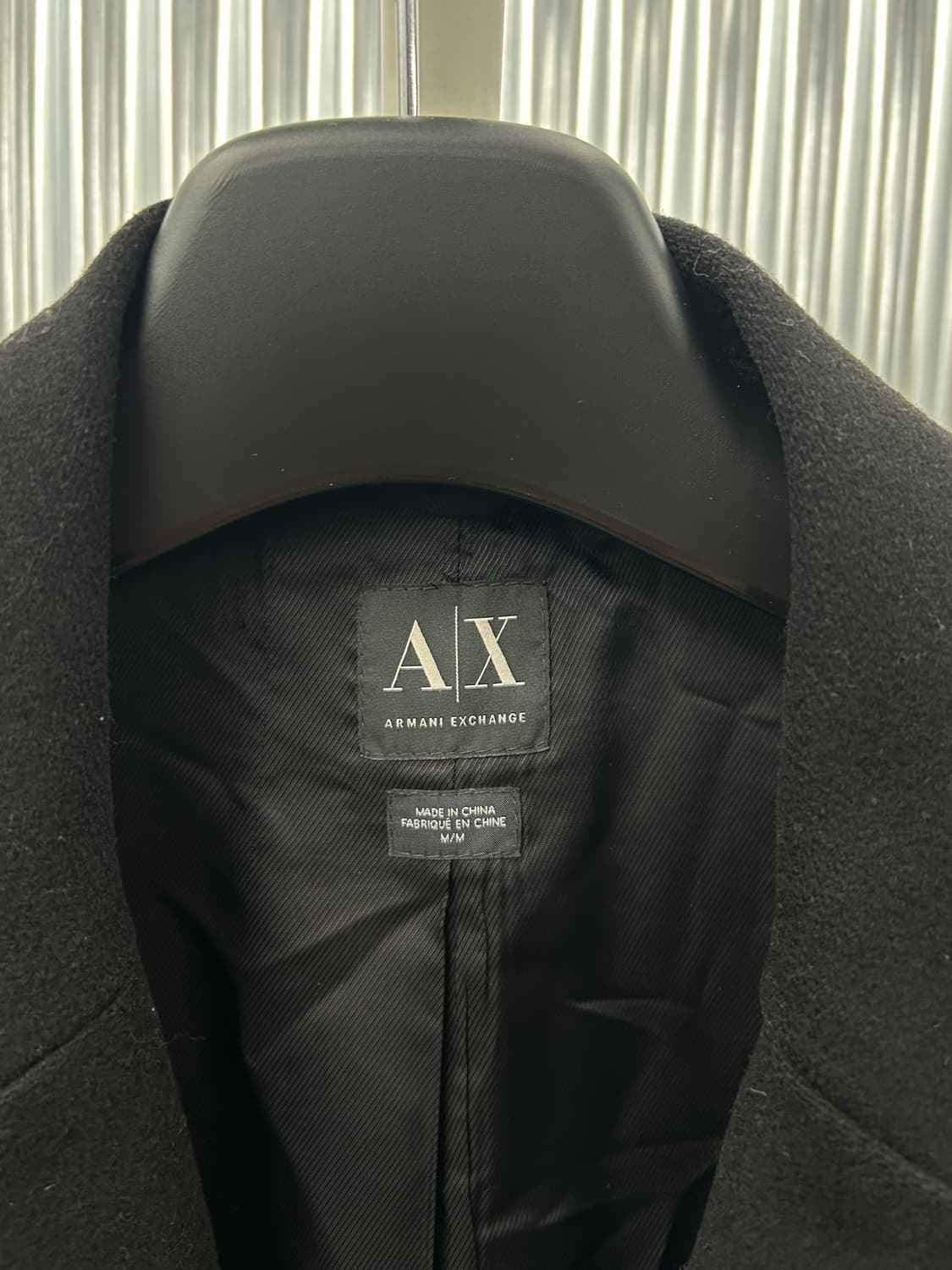 아르마니 익스체인지 블랙 남성 블레이저 코트 상품이미지5