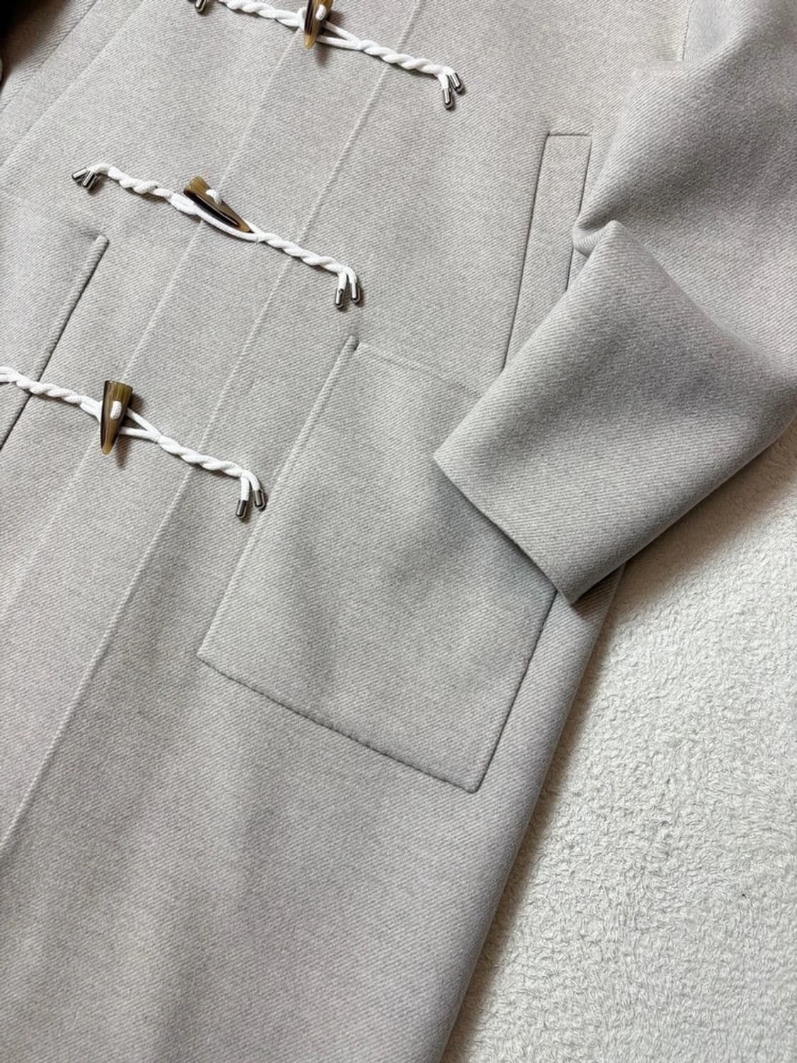 알레그리 신슐레이트 하이엔드 울 더플 코트 PN6530 상품이미지5