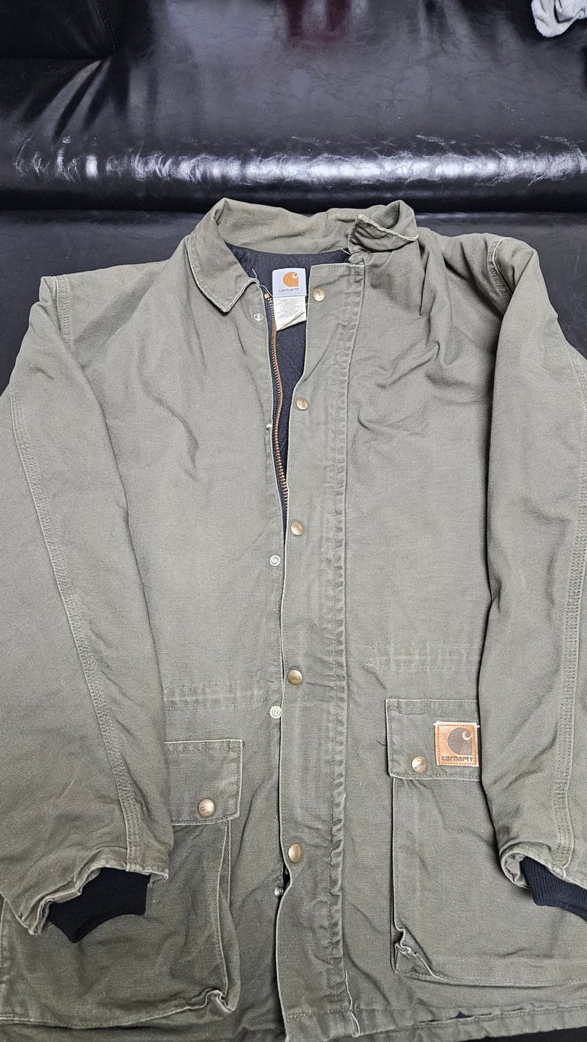 빈티지 칼하트 C44 모스그린 인슐레이트 파카 상품이미지2