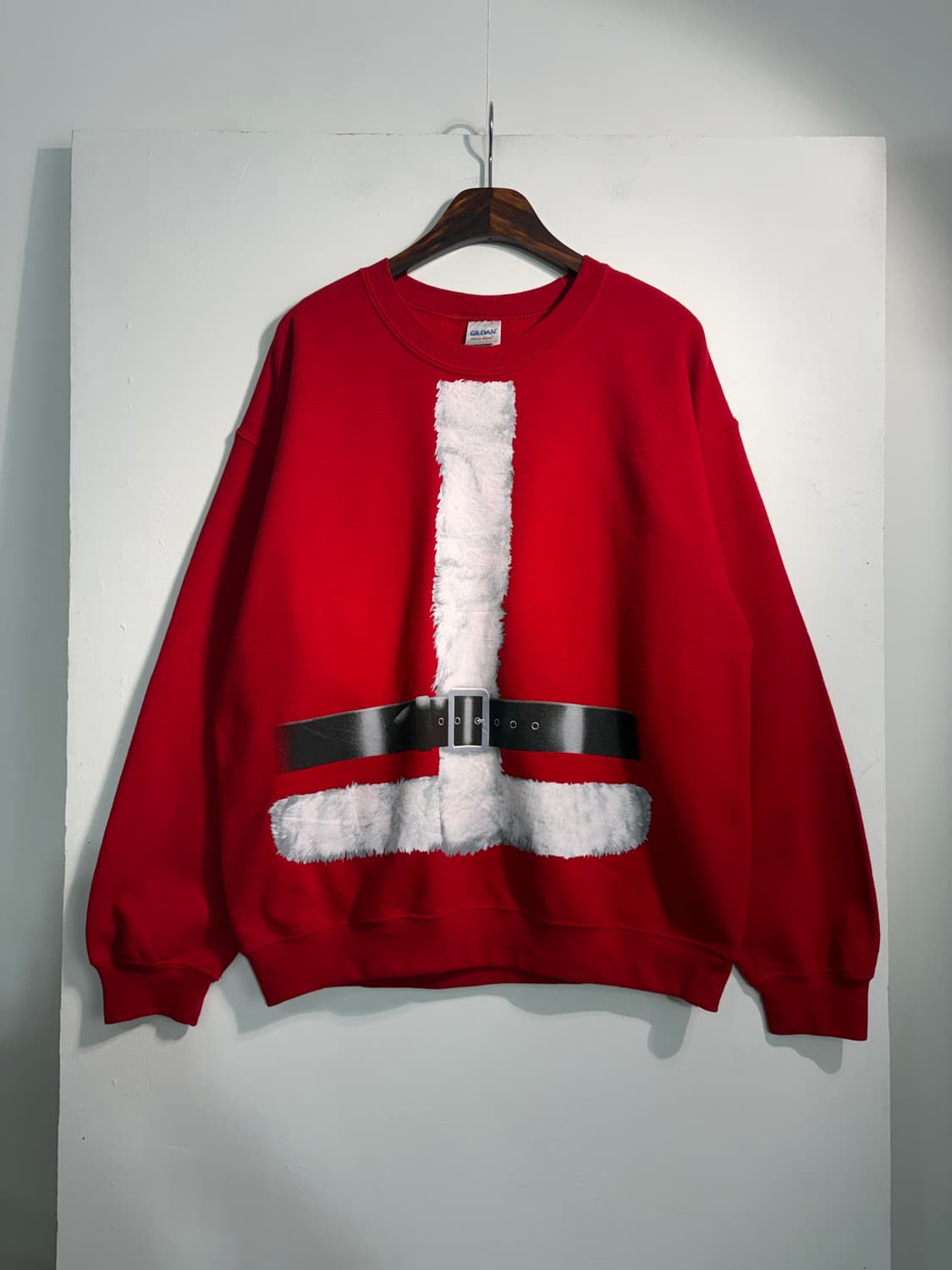 [L] U.S.A. 크리스마스 어글리니트 산타 스웻 셔츠 맨투맨 L 상품이미지1