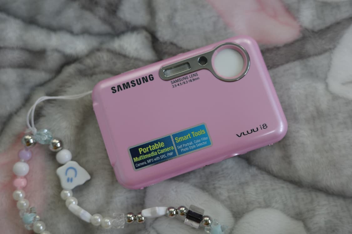 삼성 블루 VLUU i8 디카 핑크 상품이미지1