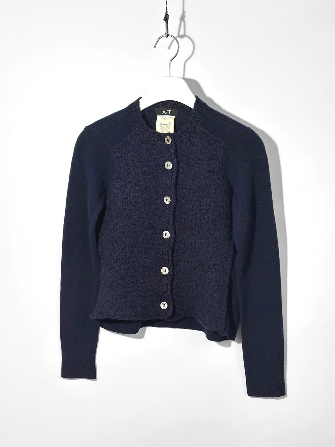 아츠로 타야마 레이어드 니트 가디건 상품이미지1