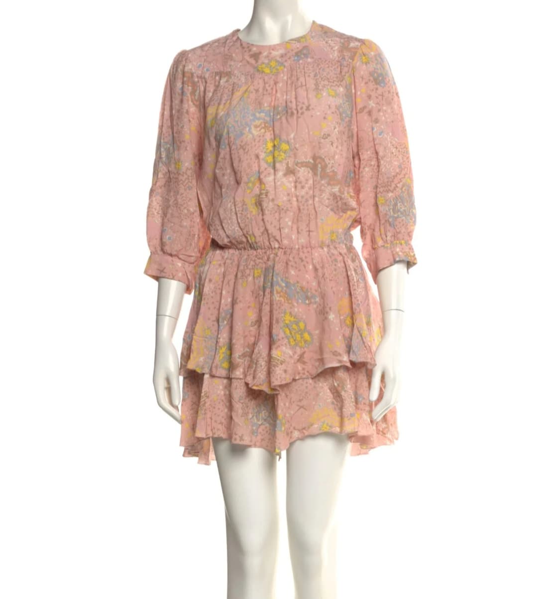 벚꽃룩🌸 쟈딕앤볼테르 루카 프린트 글램 락 드레스 상품이미지5