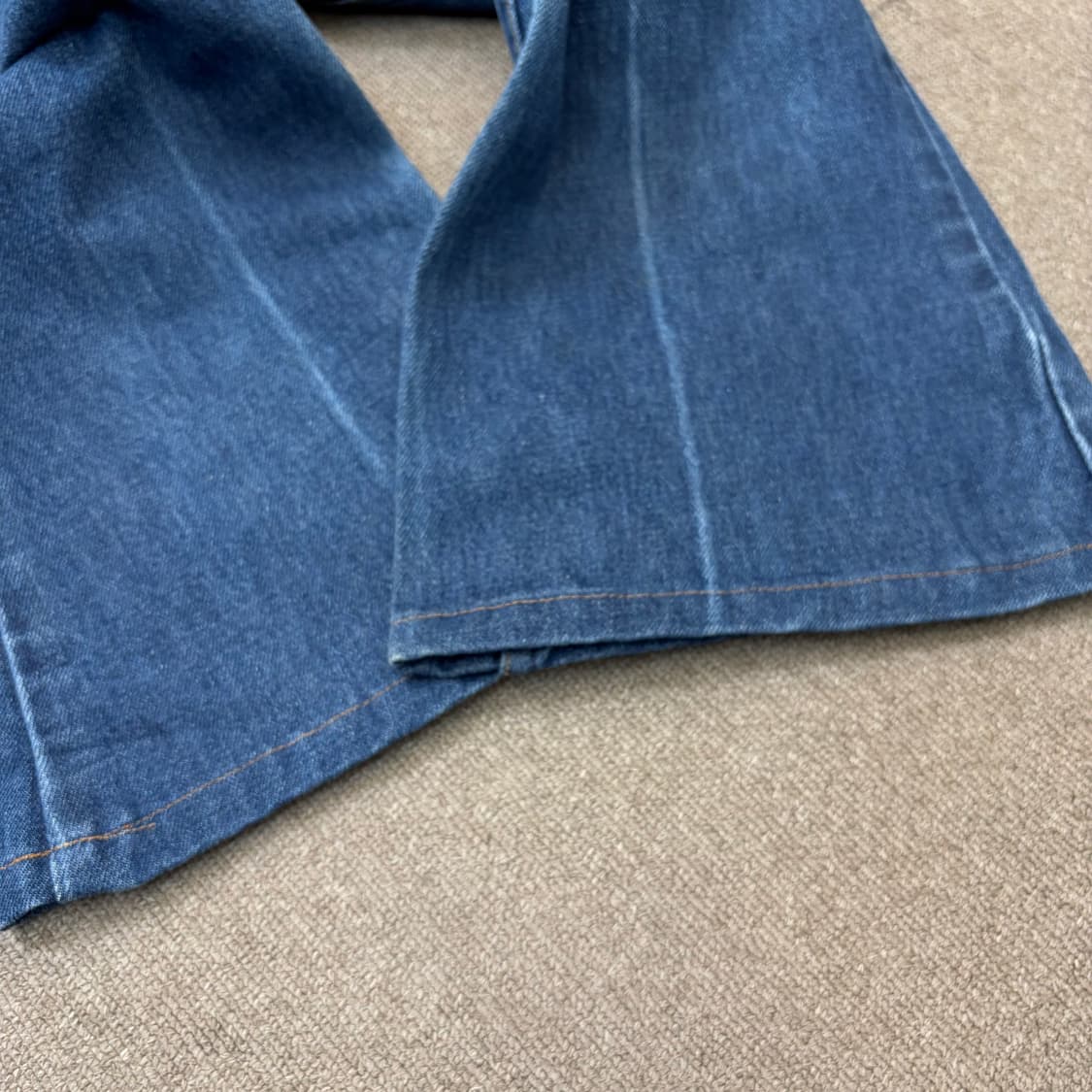 70s levis 리바이스 우먼스 646 벨바텀 오렌지탭 부츠컷데님 상품이미지10