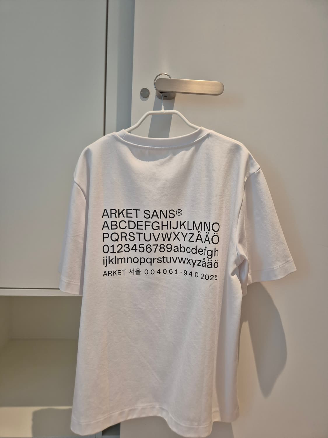 ARKET 서울 2025 반팔티 상품이미지2