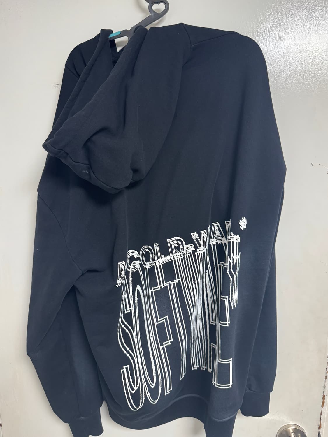 [M] 어콜드월 static software 오버사이즈 후드 상품이미지3