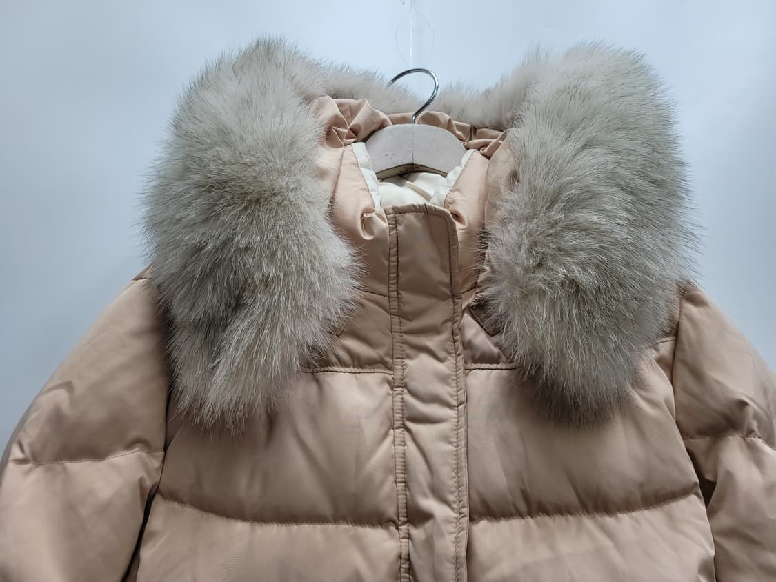 ZISBUY 20FW 지스바이 폭스퍼 다운 패징 / 여 95 핑크베이지  상품이미지3