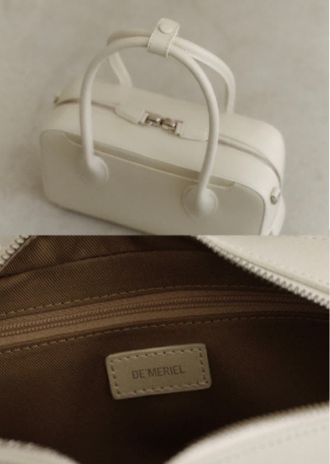 (새상품)드메리엘 볼링백 미디움+체인포함 상품이미지4