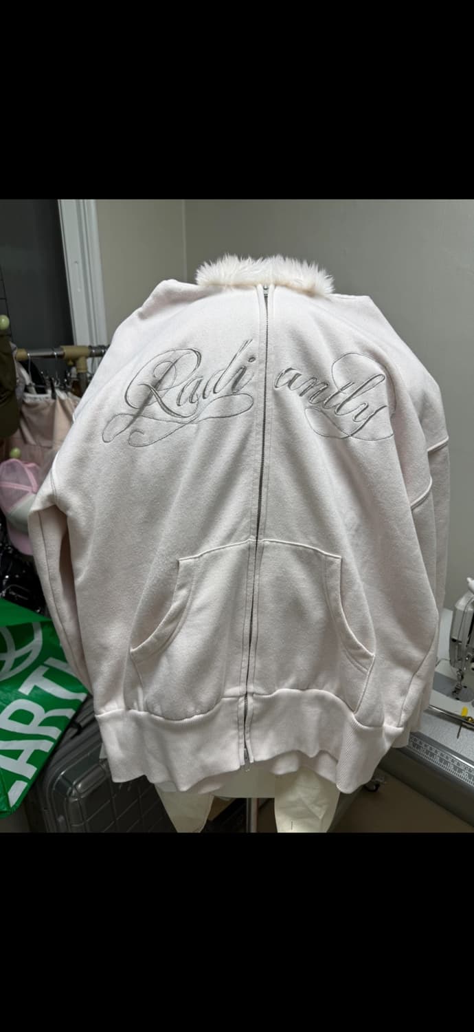 olivedesolive 베이비핑크 퍼 후드집업 상품이미지8