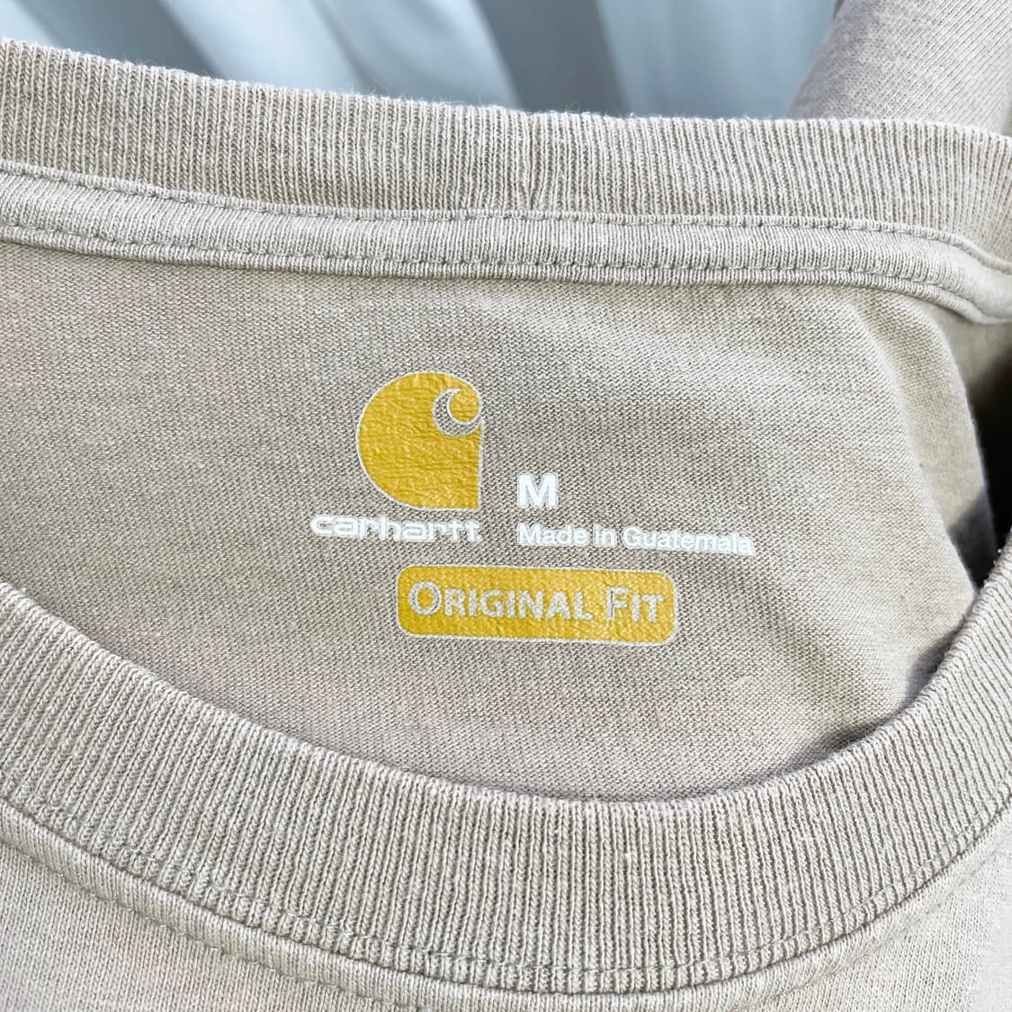 A1 칼하트 K87 포켓 티셔츠 데저트 M사이즈 상품이미지4
