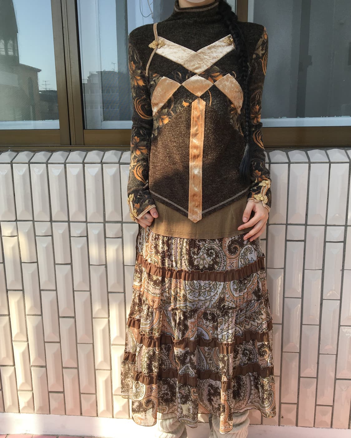 ozz on oriental knit 상품이미지1