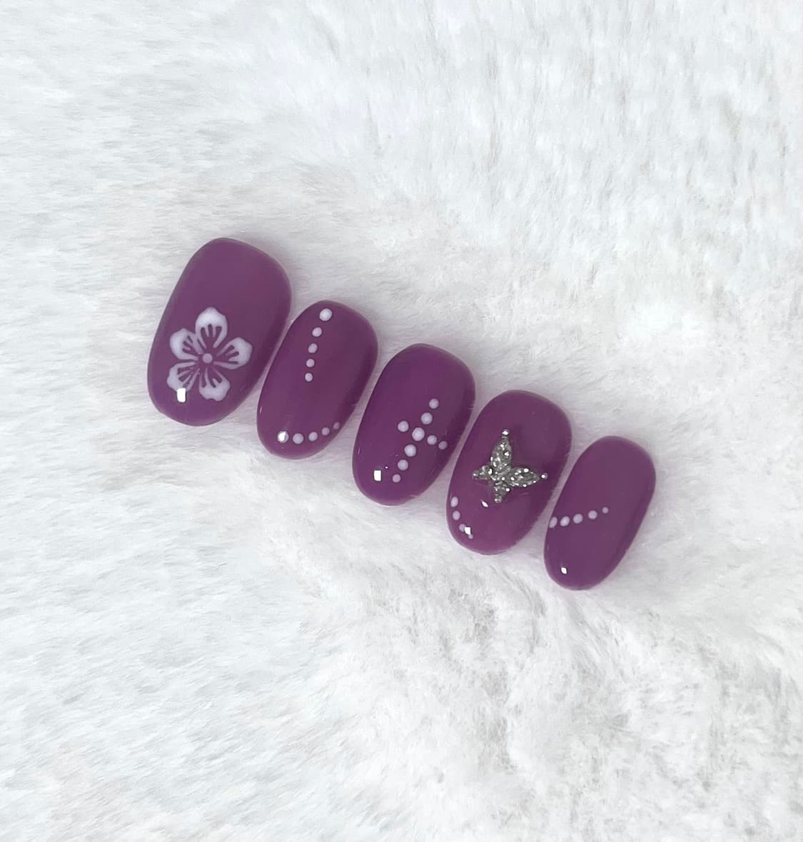 히비스커스 | 수제네일팁 상품이미지1