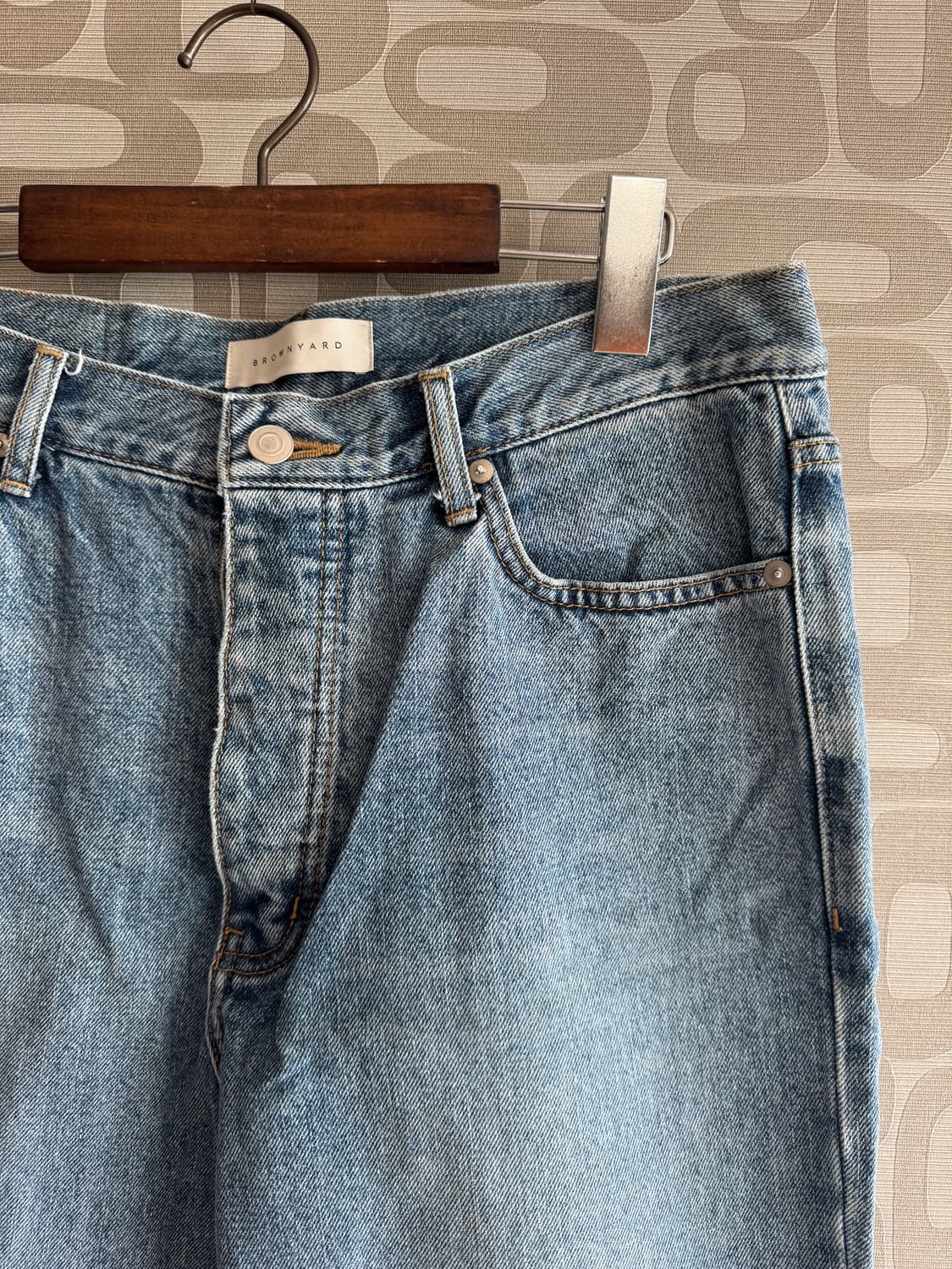 BROWNYARD 브라운야드 스탠다드 데님 청바지 팬츠 M 상품이미지3