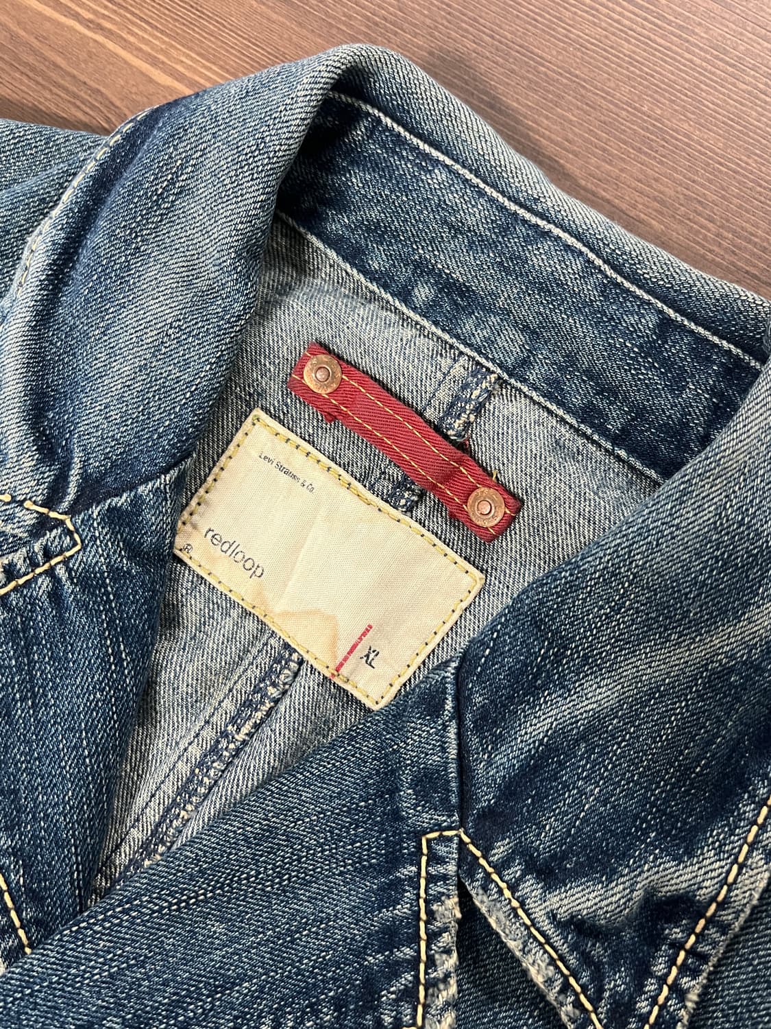Levis 리바이스 레드룹 제팬 데드스탁 데님 자켓 상품이미지8