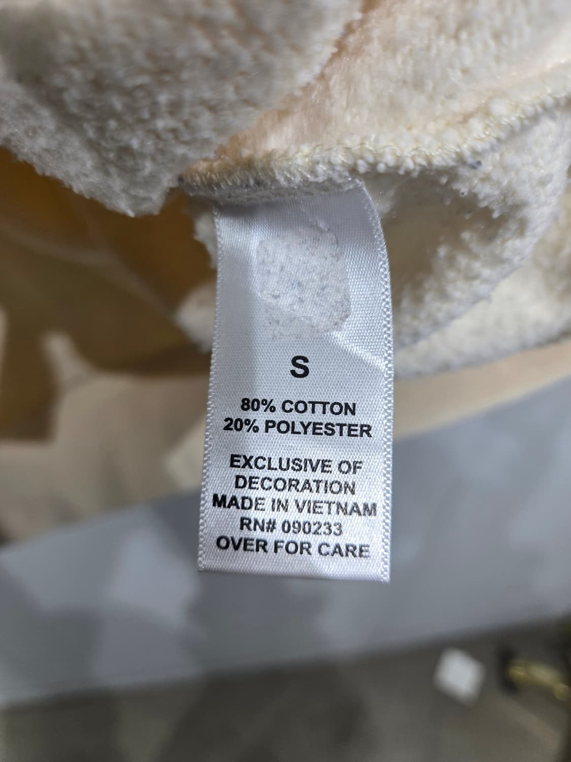 피어 오브 갓 에센셜 아이보리 후드티 상품이미지6