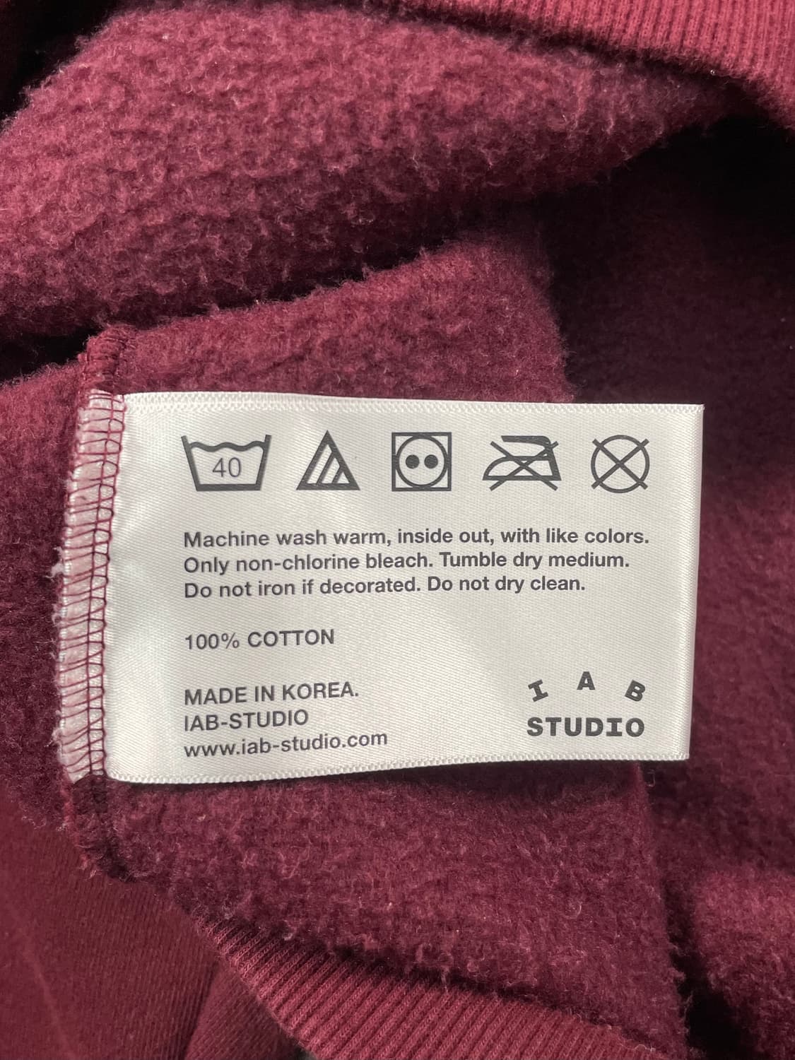 아이앱 X 웍스아웃 스웻셔츠 상품이미지7