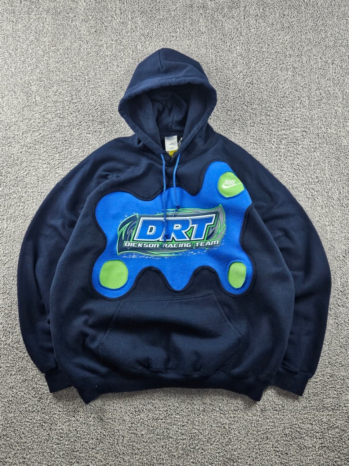 길단 X 나이키 아플리케 커스텀 후드 티셔츠 ( XL ) / 10693 상품이미지2