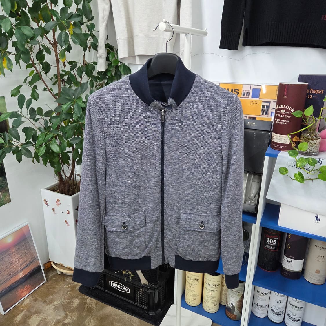 세븐티 리버시블 해링턴 자켓 L 상품이미지1