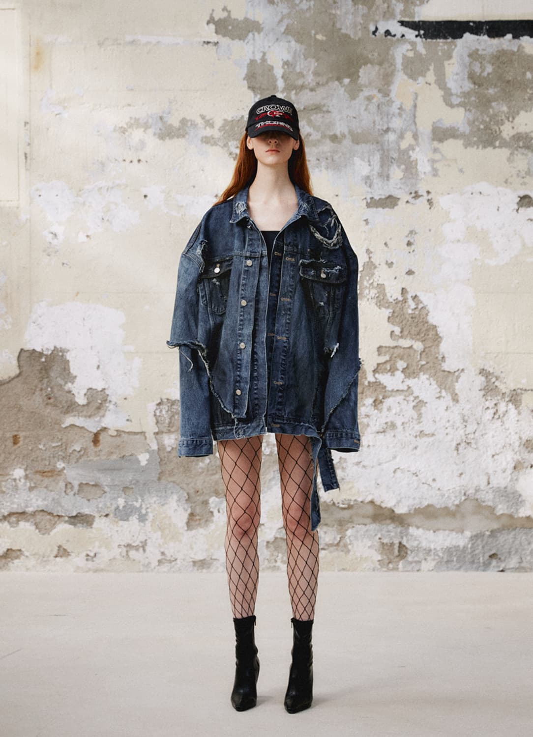 DNSR 디앤에스알 크라운 자수 볼캡 상품이미지2