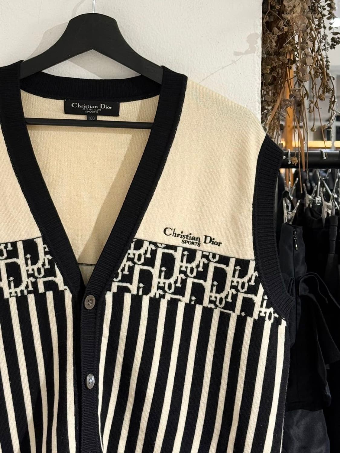 크리스찬 디올 몬슈어 스포츠 오블리크 니트 베스트 상품이미지3