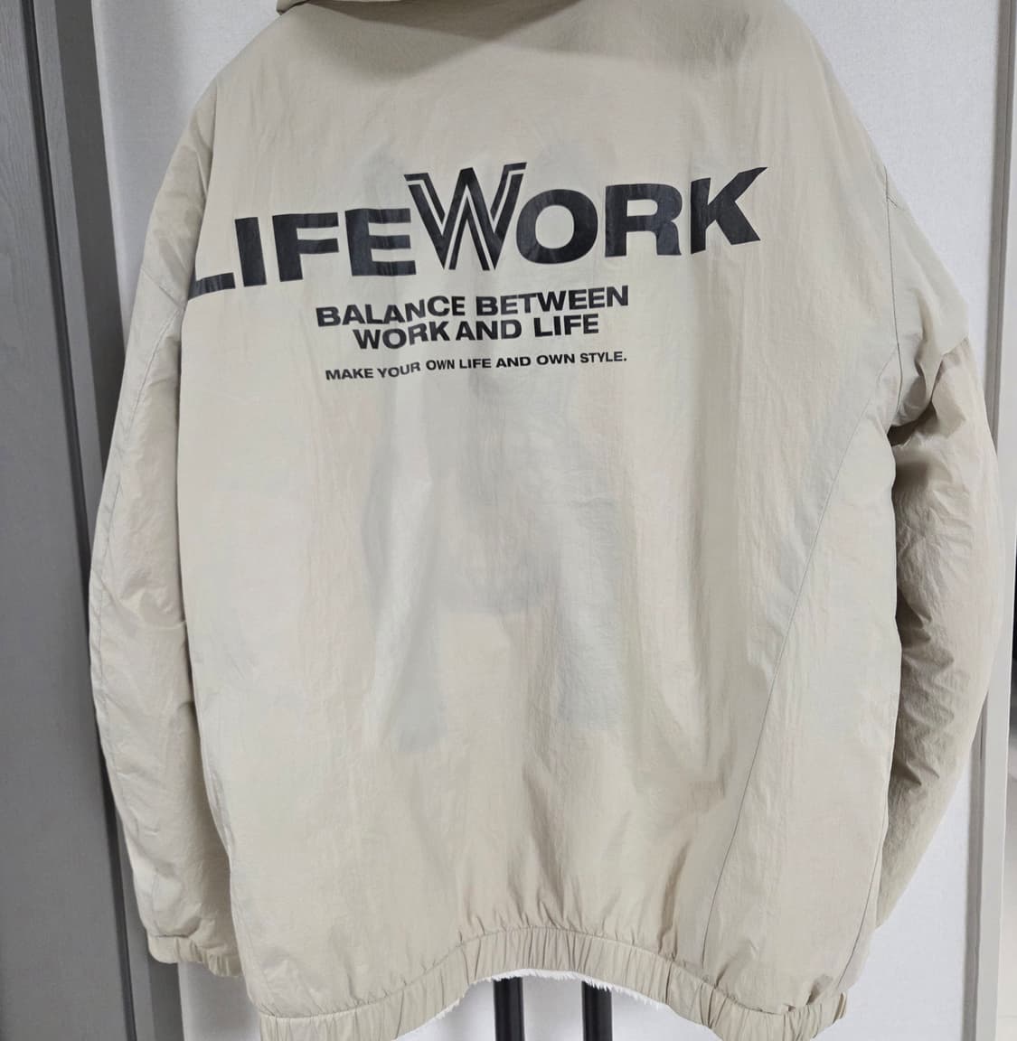 라이프워크 리버시블 플리스 후드 점퍼 상품이미지6