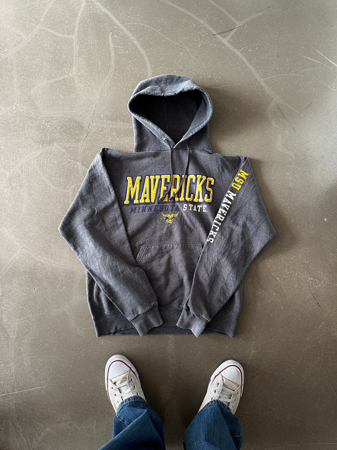 Champion Authentic 라인 컬리지 후드 상품이미지1