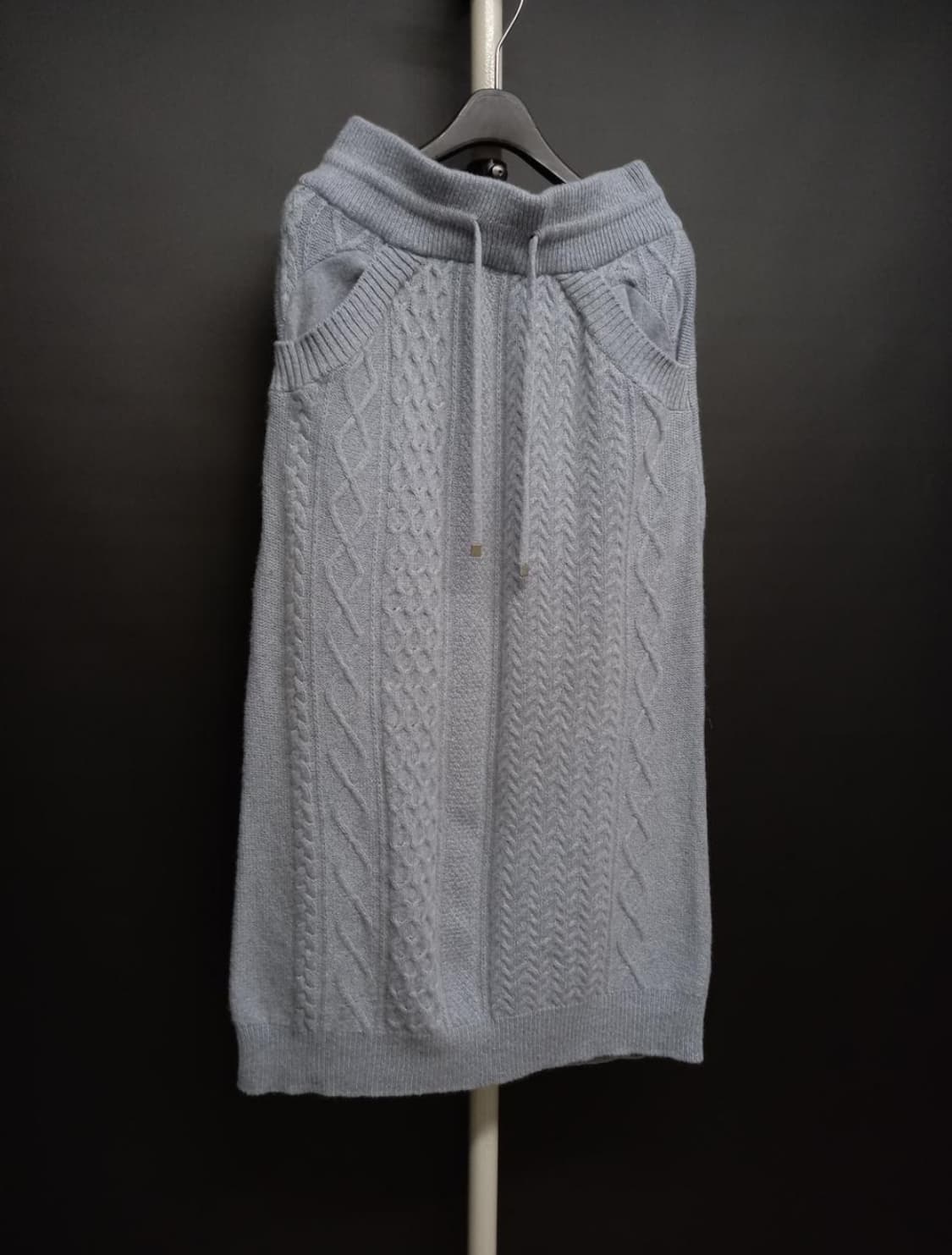 새 쏘울 SO WOOL 울 니트 롱 스커트 55 상품이미지3