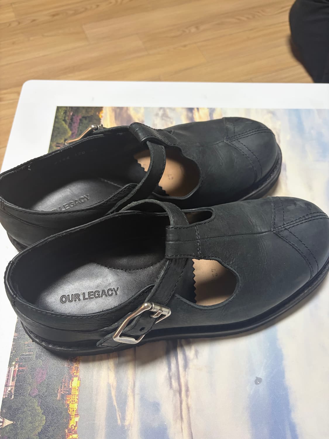 아워레가시 블랙 캠든 슈즈 42 상품이미지1