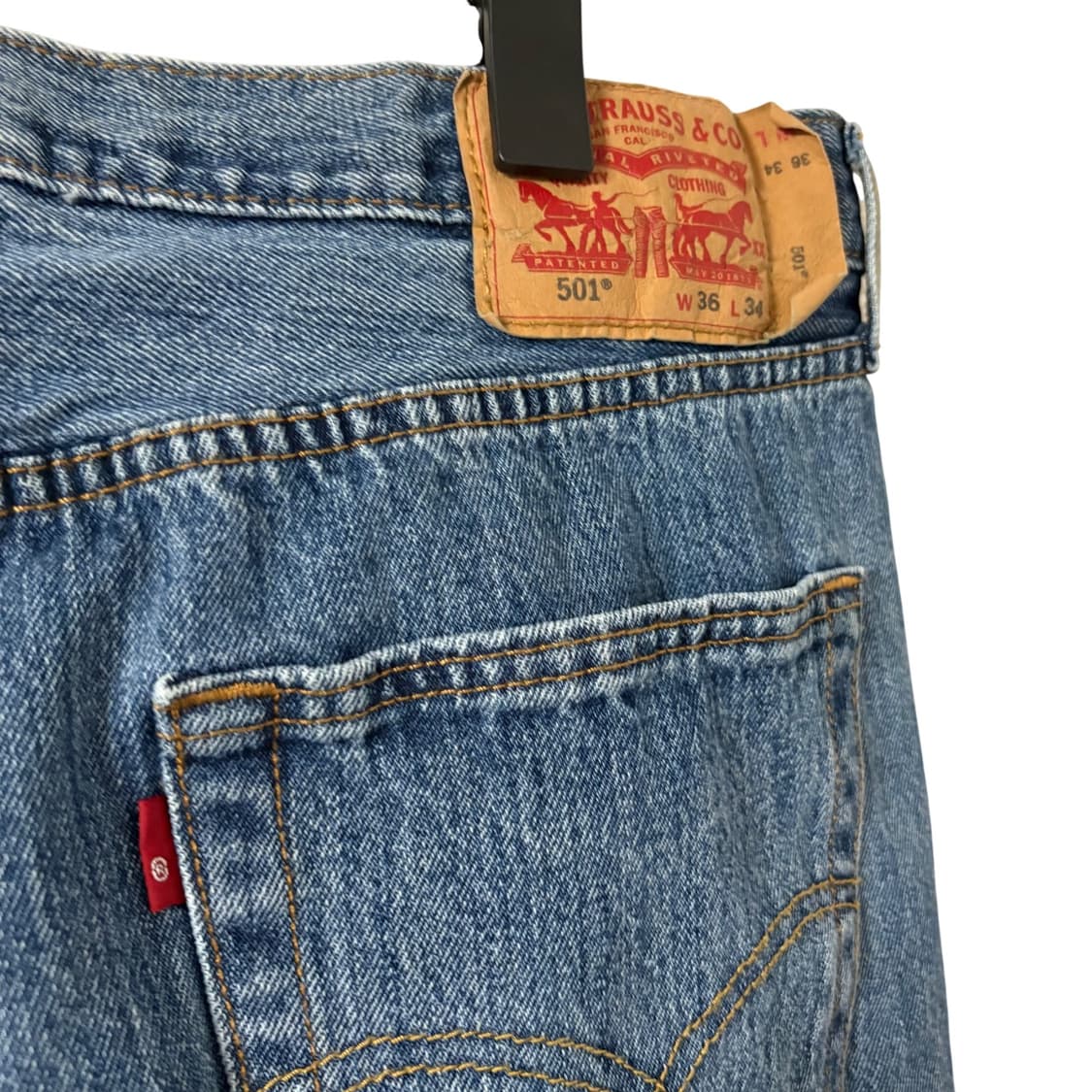 리바이스 501 스터드 커스텀 36/34 상품이미지4